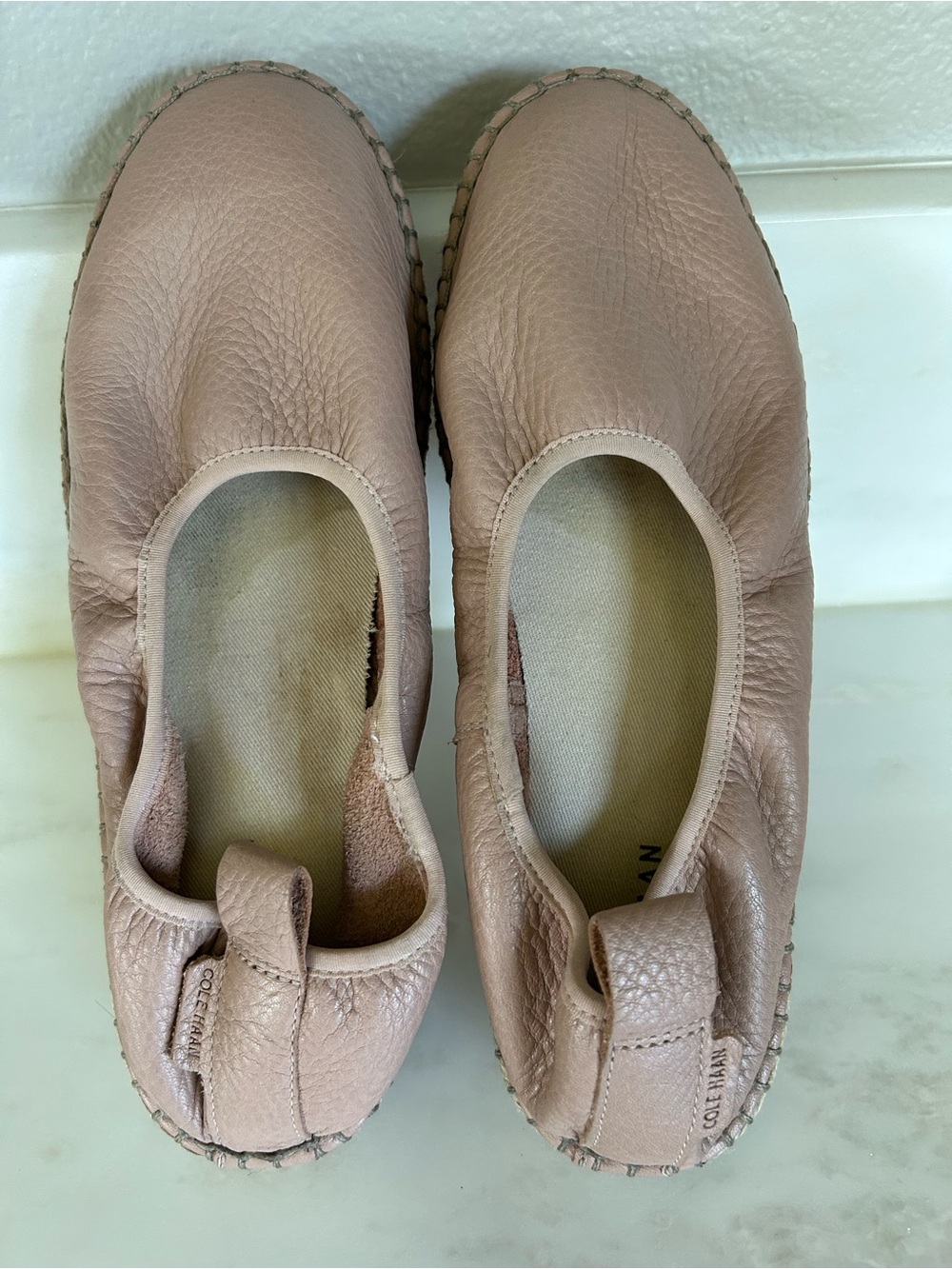 Cole Haan Cloudfeel Espadrille Slip On Flats Ballet Slipper Pink Size 7.5 - Picture 7 of 16